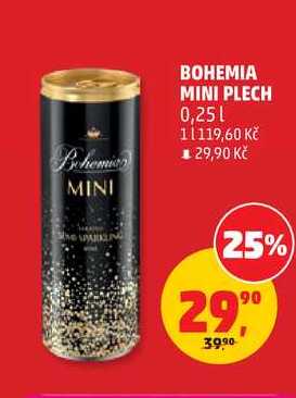 BOHEMIA MINI PLECH, 0,25 l