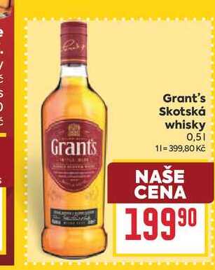 Grant's Skotská whisky 0,51