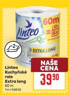 Linteo Kuchyňské role Extra long 60 m 