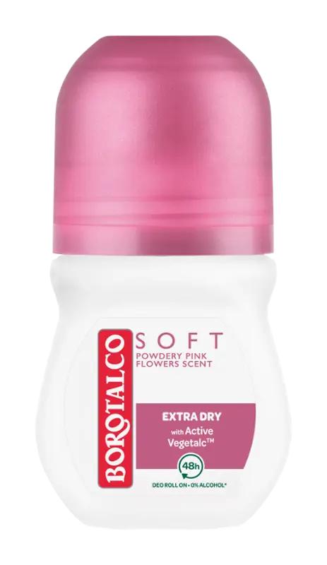 Borotalco Deodorant roll-on Soft, 50 ml