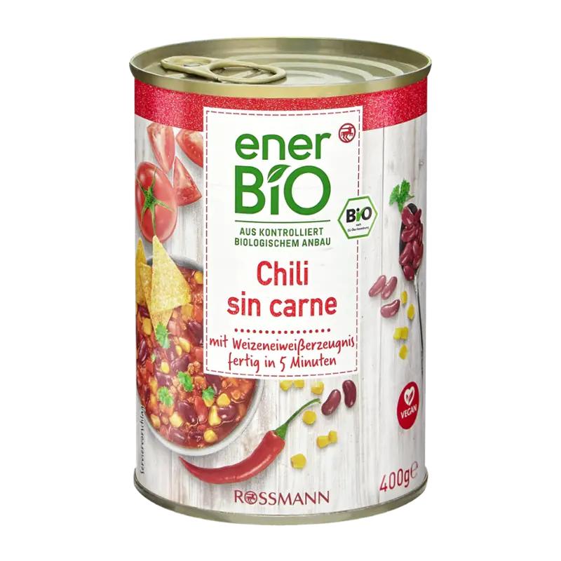 enerBiO Chilli sin carne, 400 g