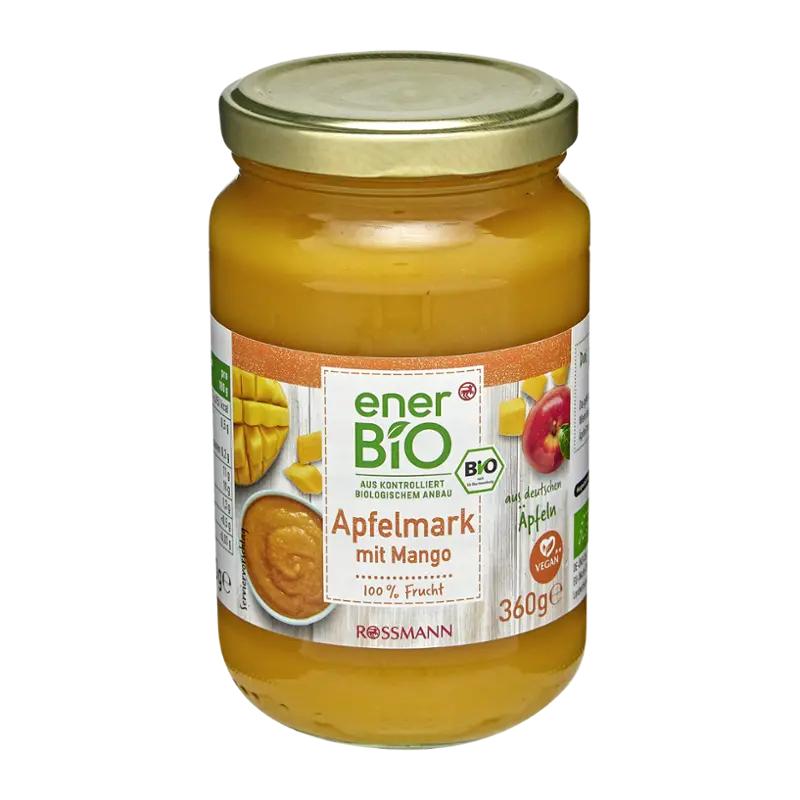 enerBiO Jablečné pyré s mangem, 360 g