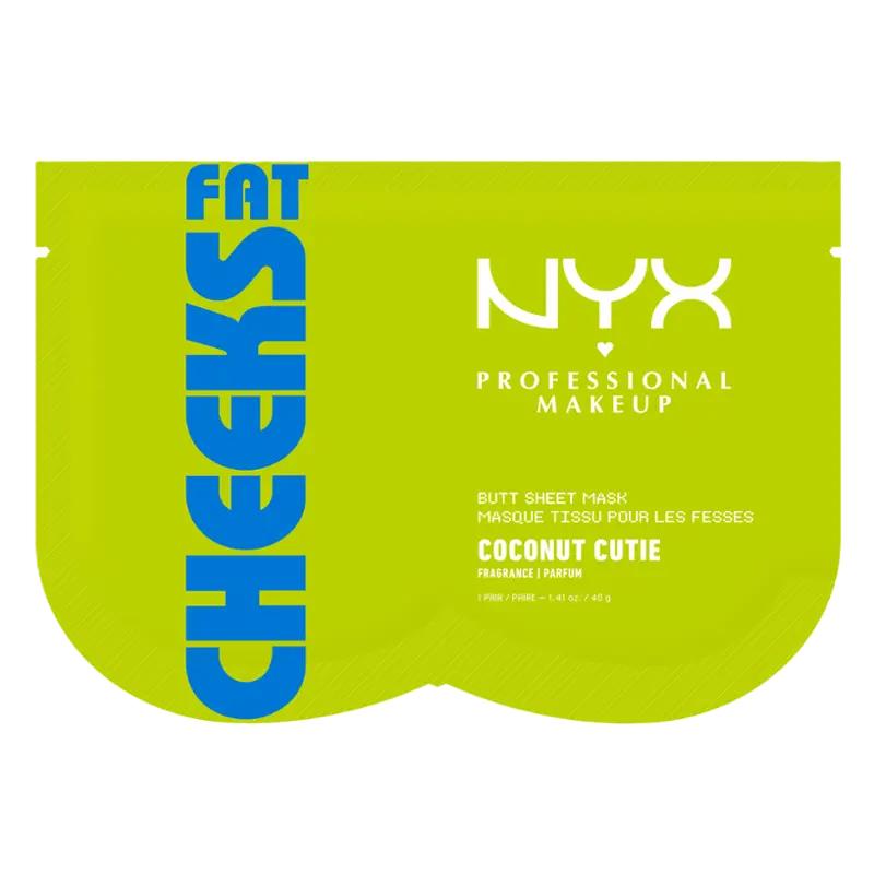 NYX Body Plátýnková maska na hýždě, 1 ks