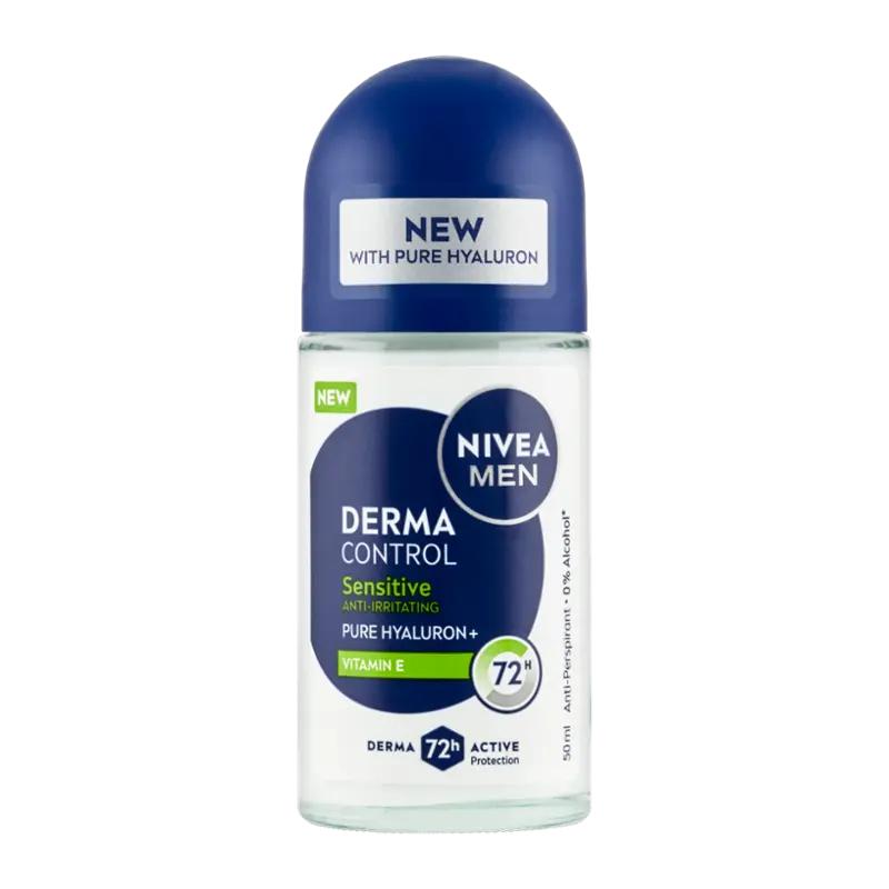 NIVEA Men Antiperspirant roll-on pro muže Derma Control, 50 ml