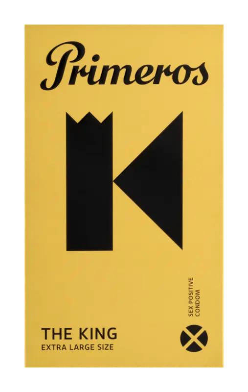 Primeros Kondomy extra velké The King, 12 ks
