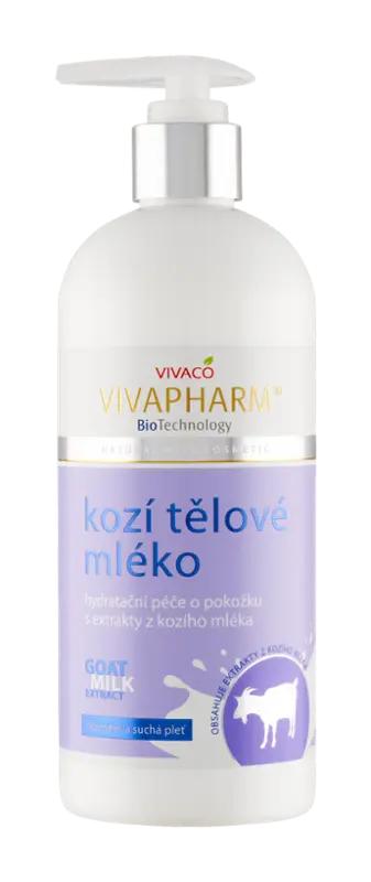 Vivaco Kozí tělové mléko, 400 ml