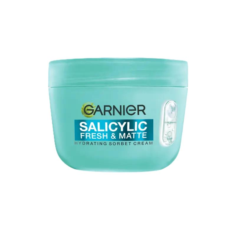 Garnier Hydratační sorbet krém Salicylic Fresh & Pure, 85 ml