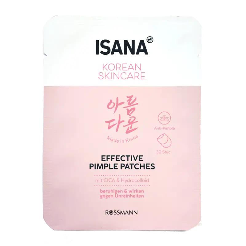 ISANA Náplasti na pupínky Korean Skincare, 30 ks