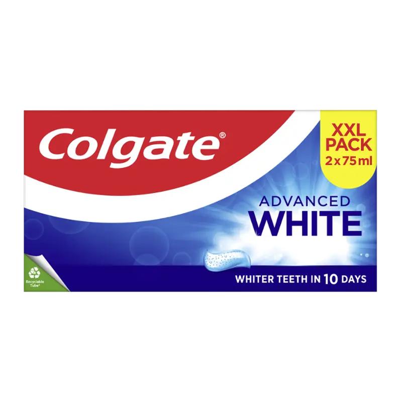 Colgate Zubní pasta Advanced White Original 2x75 ml, 150 ml