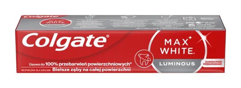Colgate Zubní pasta Max White Luminous, 75 ml