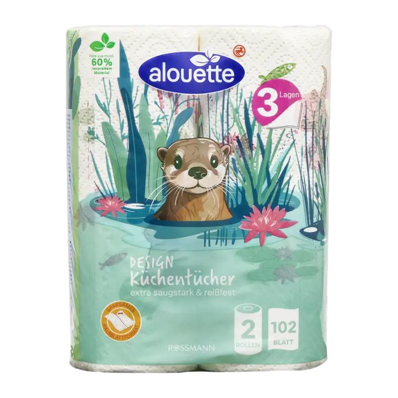 alouette Kuchyňské utěrky 3vrstvé, 22.44 m