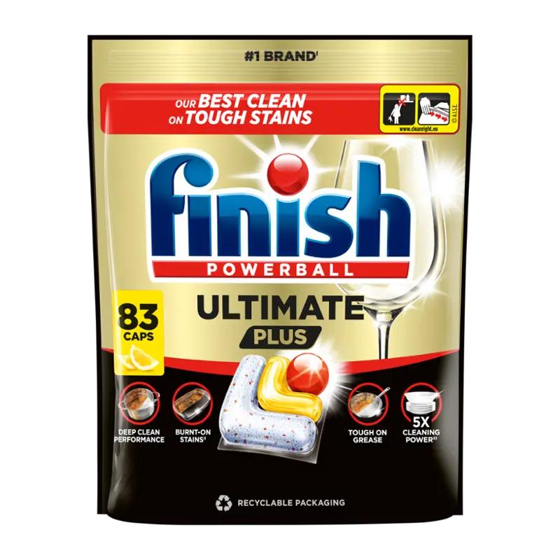Finish Tablety do myčky Ultimate Plus Lemon, 83 ks