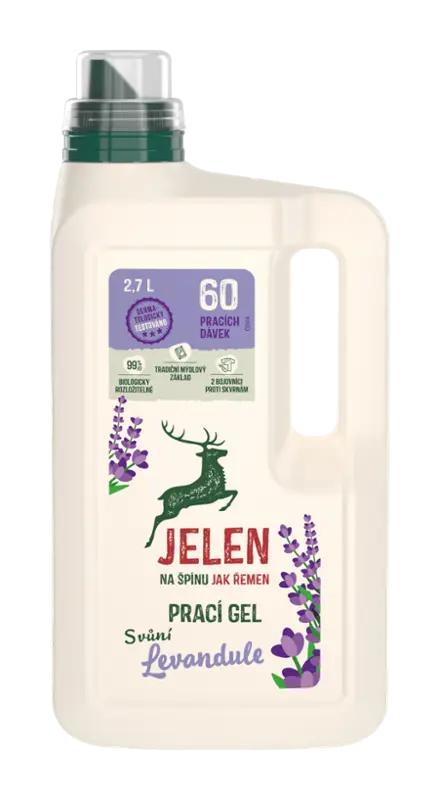 Jelen Prací gel s vůní levandule, 60 pd