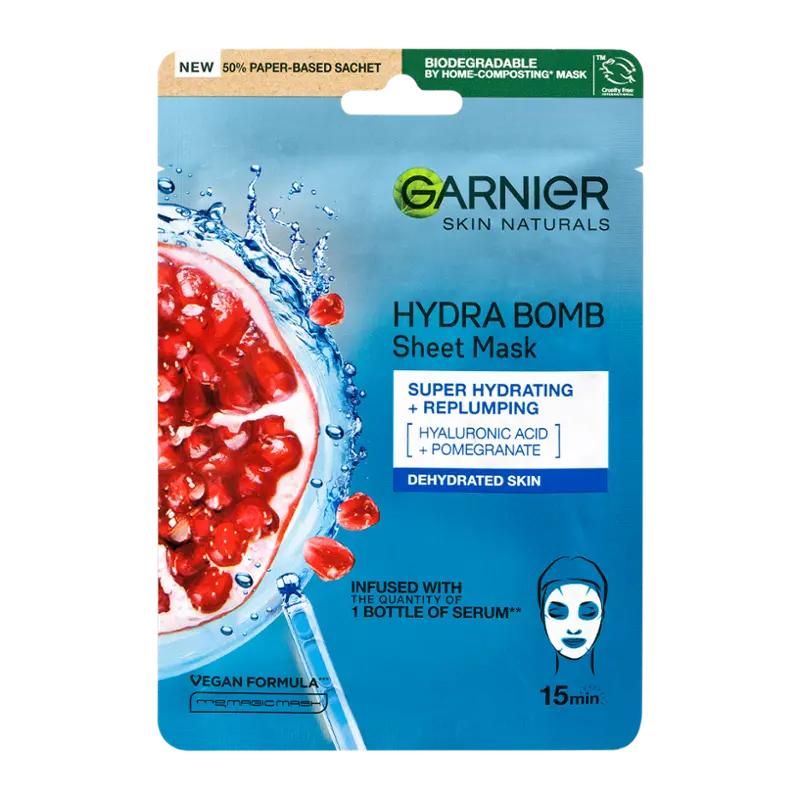 Garnier Hydratační pleťová maska s granátovým jablkem, 1 ks