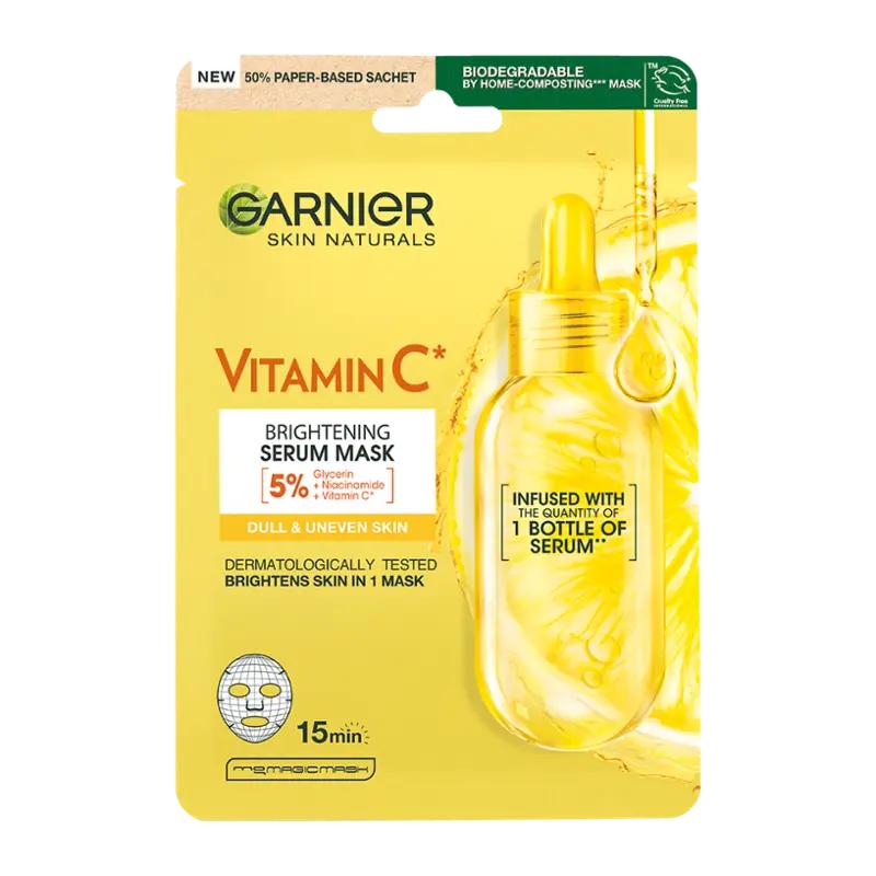 Garnier Textilní pleťová maska Vitamin C, 1 ks