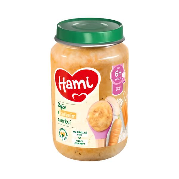 Hami Rýže s kuřetem a mrkví 6m+
