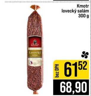 Kmotr lovecký salám 300 g 