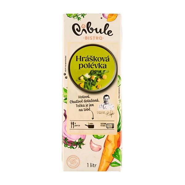 Cibule Bistro Hrášková polévka
