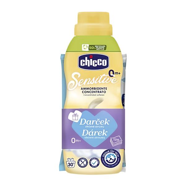 Chicco Aviváž koncentrovaná Jemný dotek (750 ml) + vlhčené ubrousky (72 ks) zdarma