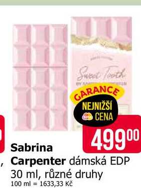Sabrina Carpenter dámská EDP 30 ml, různé druhy