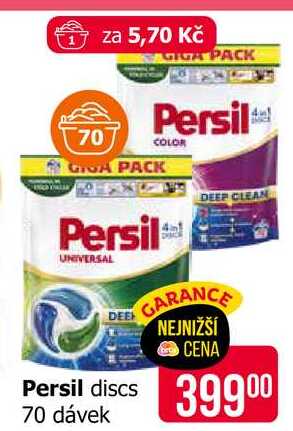 Persil discs 70 dávek 