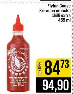 Flying Goose Sriracha omáčka chilli extra 455 ml