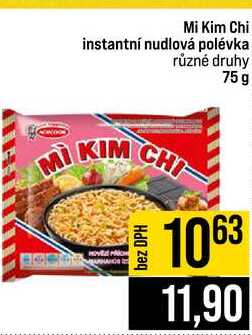 Mi Kim Chi instantní nudlová polévka různé druhy 75 g 