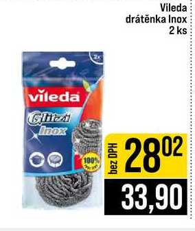 Vileda drátěnka Inox 2 ks 