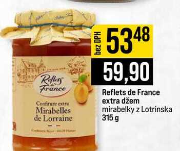 Reflets de France extra džem mirabelky z Lotrinska 315 g 