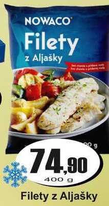 NOWACO Filety z Aljašky 400 g