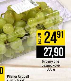 Hrozny bílé bezpeckové 500 g 