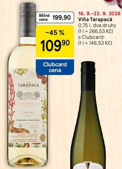 Viña Tarapacá, 0,75 l