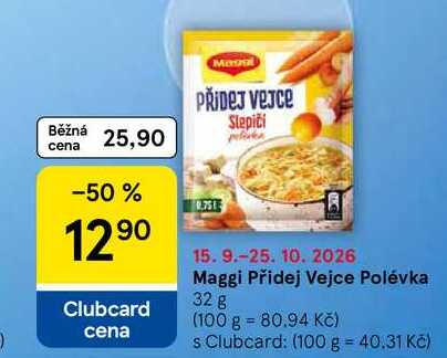 Maggi Přidej Vejce Polévka, 32 g