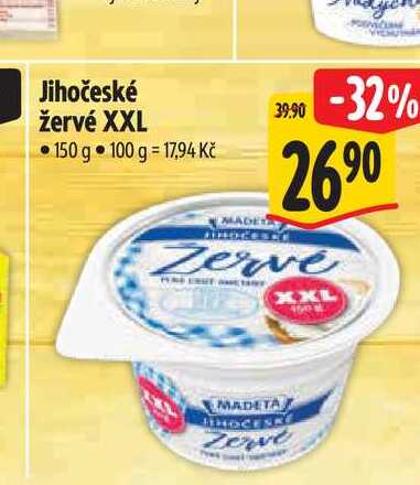 Jihočeské žervé XXL 150 g 