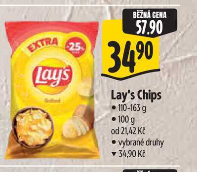   Lay's Chips 110-163 g 