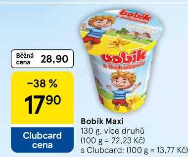 Bobík Maxi, 130 g, více druhů 
