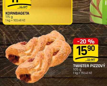 TWISTER PIZZOVÝ 105 g