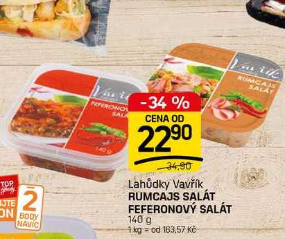 RUMCAJS SALÁT FEFERONOVÝ SALÁT 140 g  