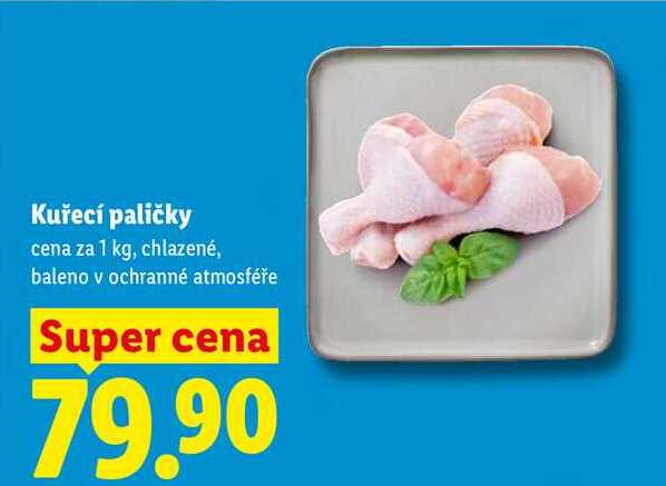 Kuřecí paličky, cena za 1 kg