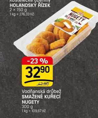 SMAŽENÉ KUŘECÍ NUGETY 300 g