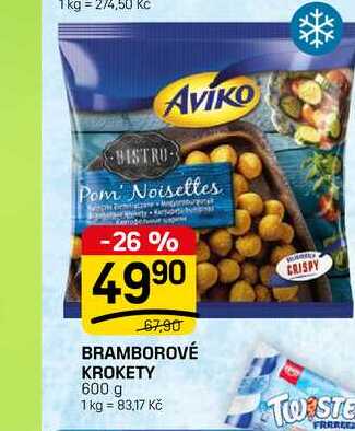 BRAMBOROVÉ KROKETY 600 g 