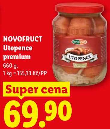 NOVOFRUCT Utopence premium, 660 g