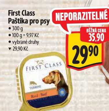 First Class Paštika pro psy 300 g