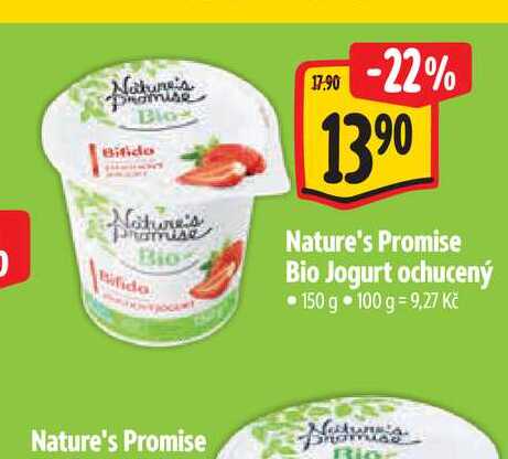 Nature's Promise Bio Jogurt ochucený 150 g