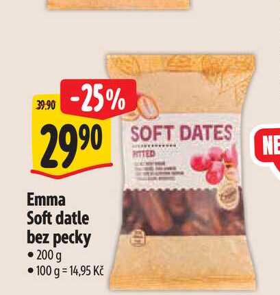   Emma Soft datle bez pecky  00 g  