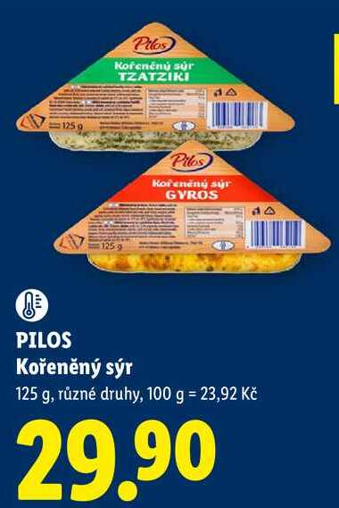 PILOS Kořeněný sý, 125 g