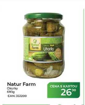 Natur Farm Okurky 680 g