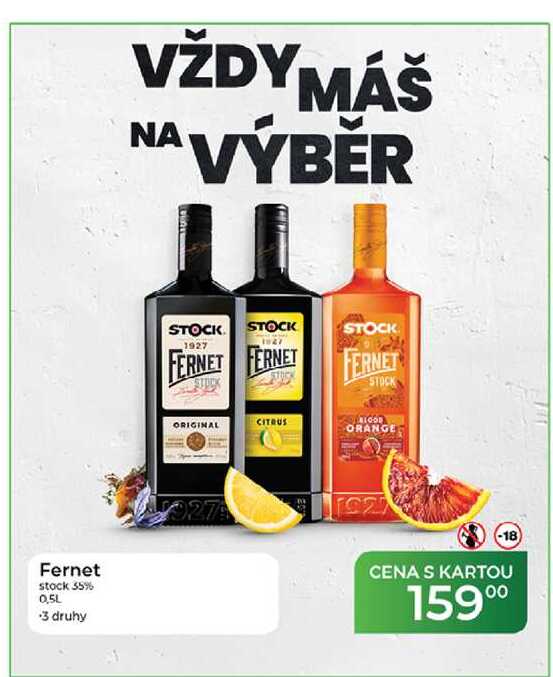 Fernet stock 55% 0,5L