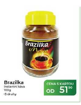 Brazilka Instantní káva 100g  