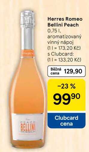 Herres Romeo Bellini Peach, 0.75 l
